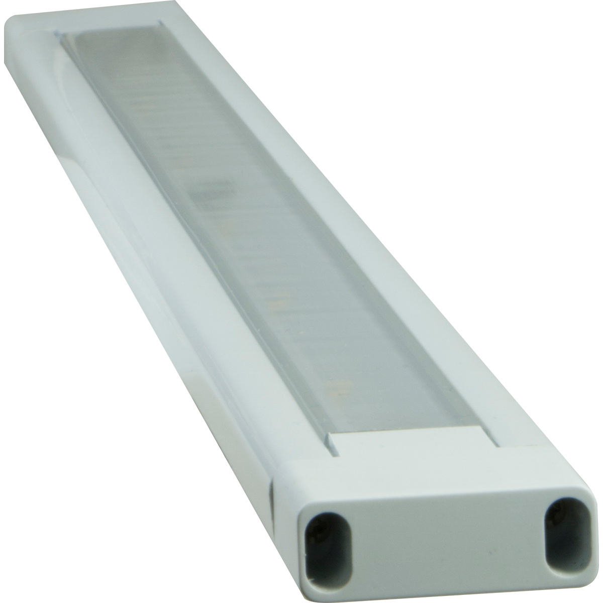GE 32813 Under Cabinet Light Fixture, LED Lamp, 315 Lumens Lumens, 3000 K Color Temp, White Fixture