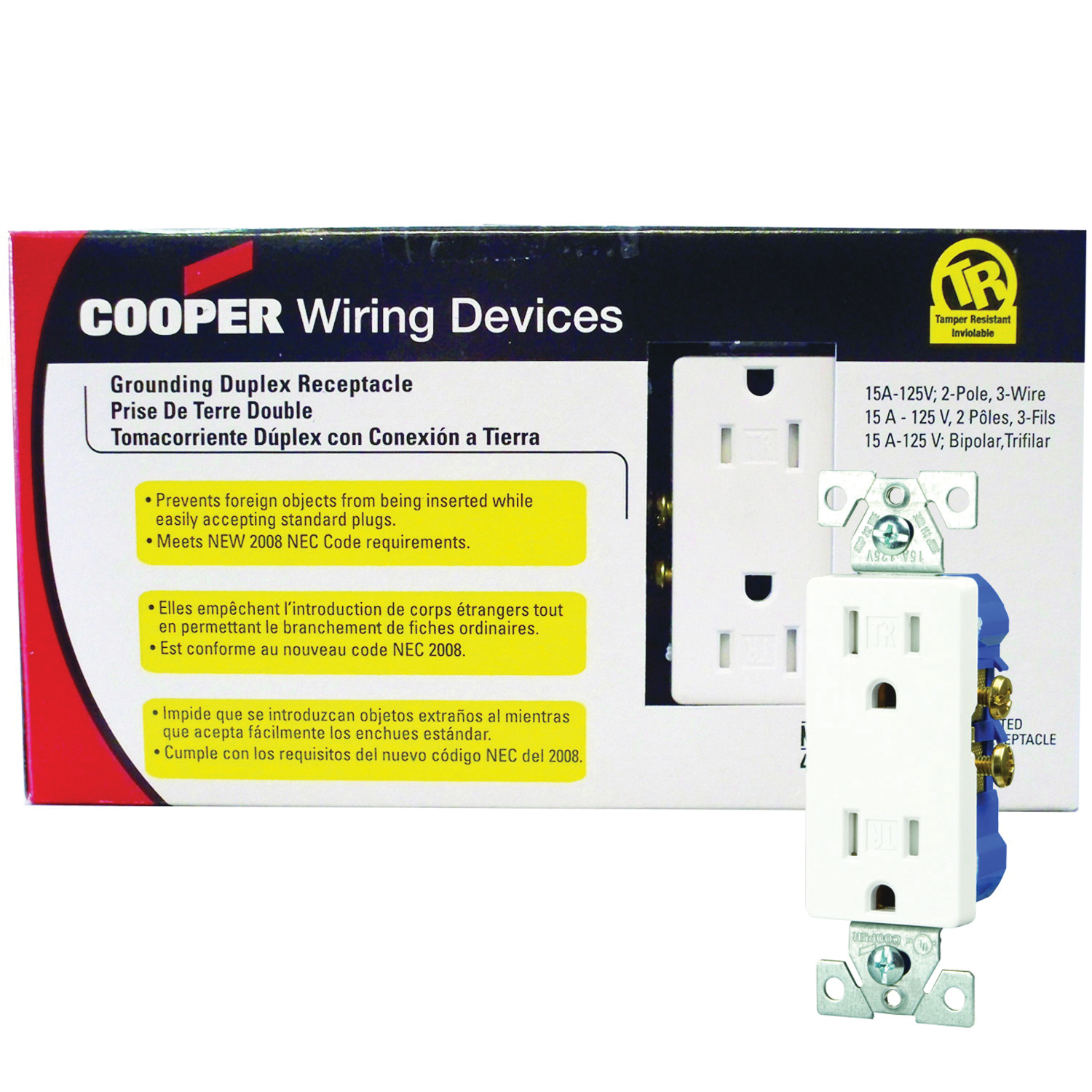 Eaton Wiring Devices TR1107W10