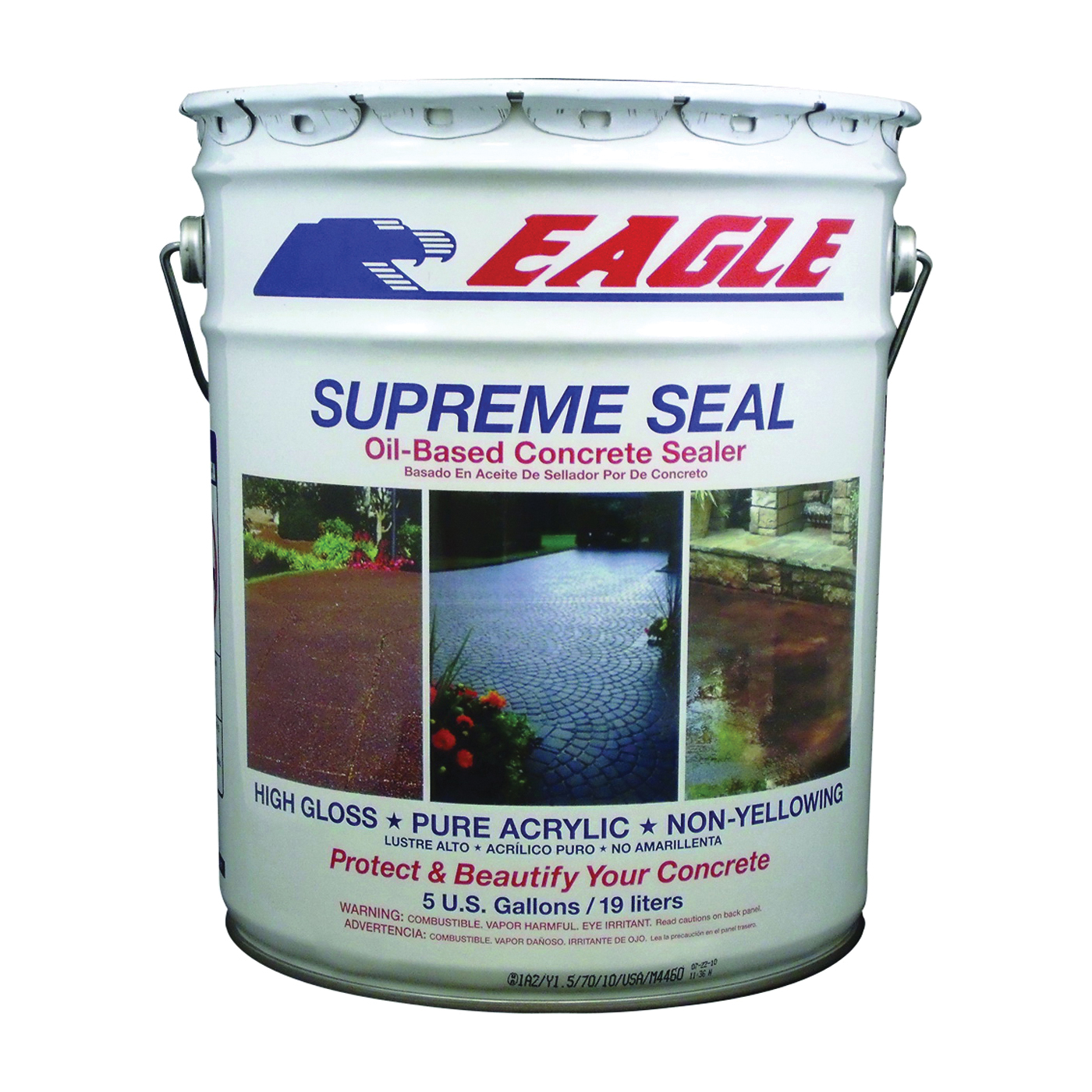 EU5 Concrete Sealer, Clear, Liquid, 5 gal Pail