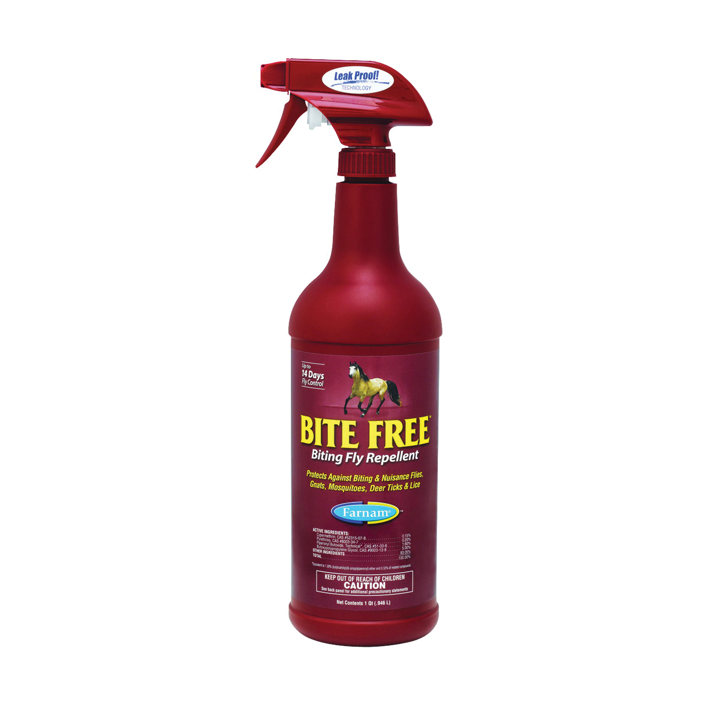 Bite Free 12712 Biting Fly Repellent, 32 oz Bottle