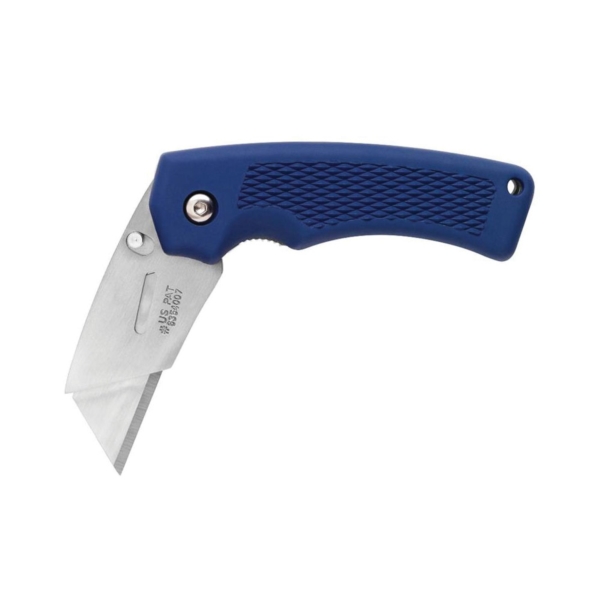 GERBER 31-000669 Folding Knife, 1.1 in L Blade, Stainless Steel Blade, 1 -Blade, Textured Handle, Blue Handle - 1