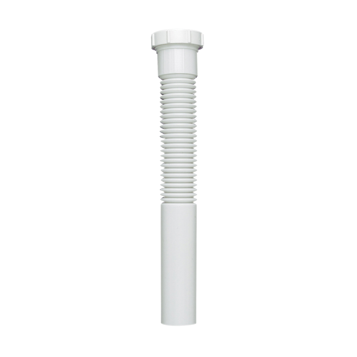 PP812-6 Pipe Extension Tube, 1-1/2 in, 12 in L, Slip Joint, Polypropylene, White