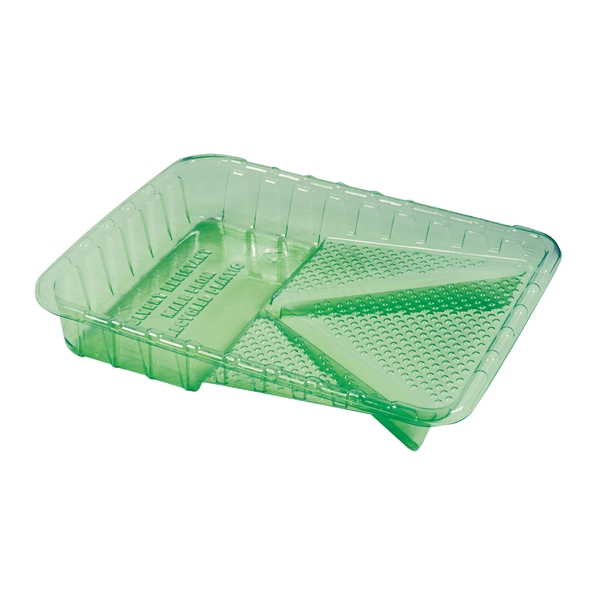 02512 Paint Tray, 9 in W, 1 qt Capacity, Plastic, Green