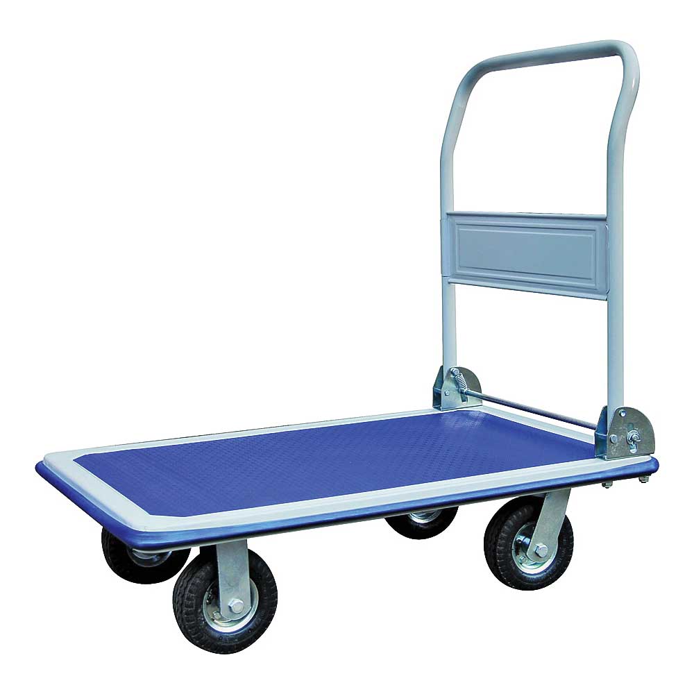 ProSource PH3001GX Platform Cart, 4-Wheel, Pneumatic & Swivel Wheel - 1