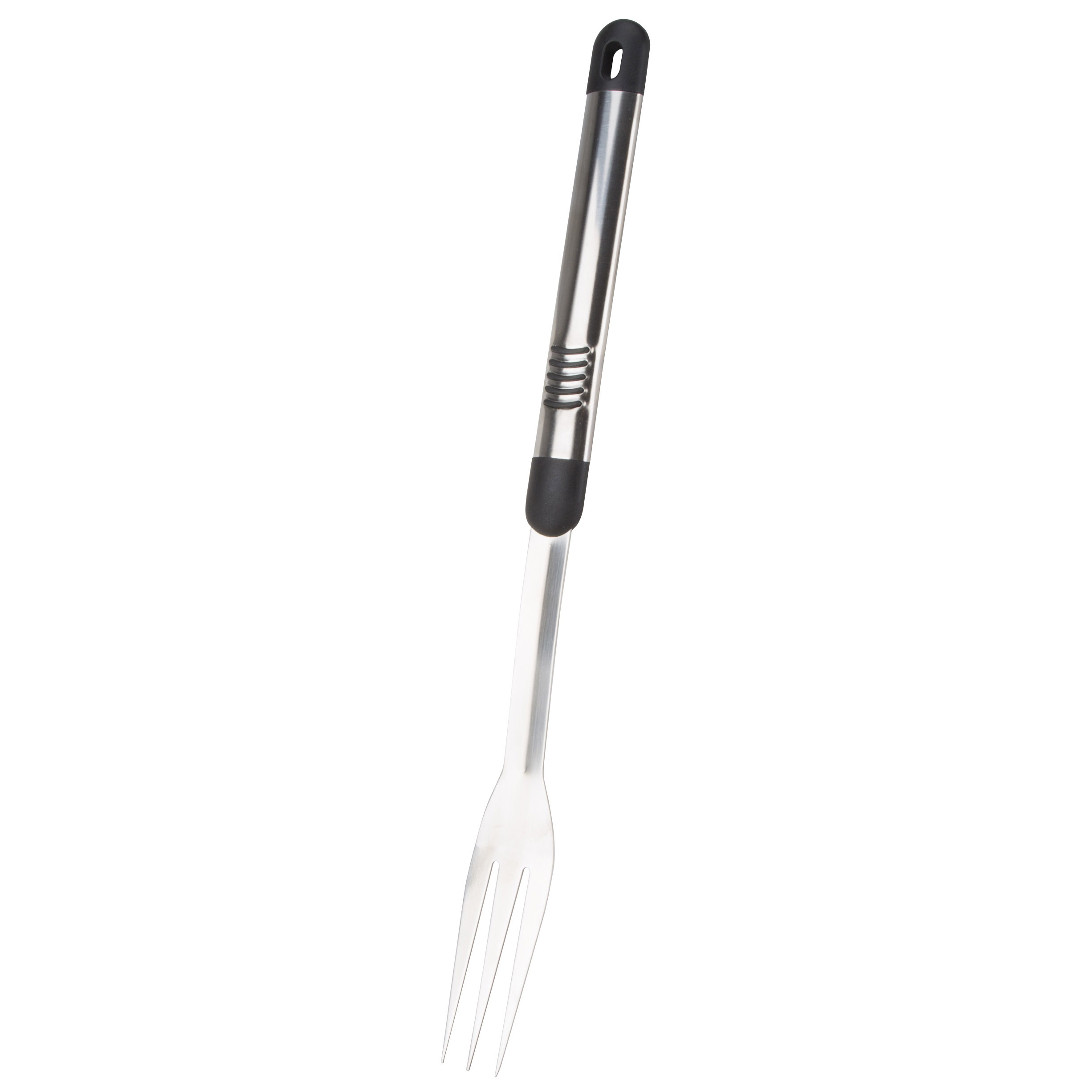 Premium BBQ Fork SS Handle, 1.9 mm Gauge, Stainless Steel Blade, Stainless Steel, Aluminum Handle