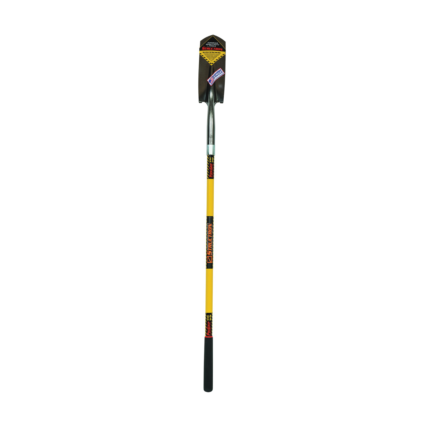S700 SpringFlex 89184 Trenching Shovel, 4 in W Blade, 14 ga Gauge, Steel Blade, Fiberglass Handle, Long Handle