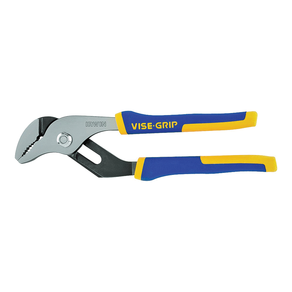 2078508 Groove Joint Plier, 8 in OAL, 1-1/2 in Jaw Opening, Blue/Yellow Handle, Cushion-Grip Handle