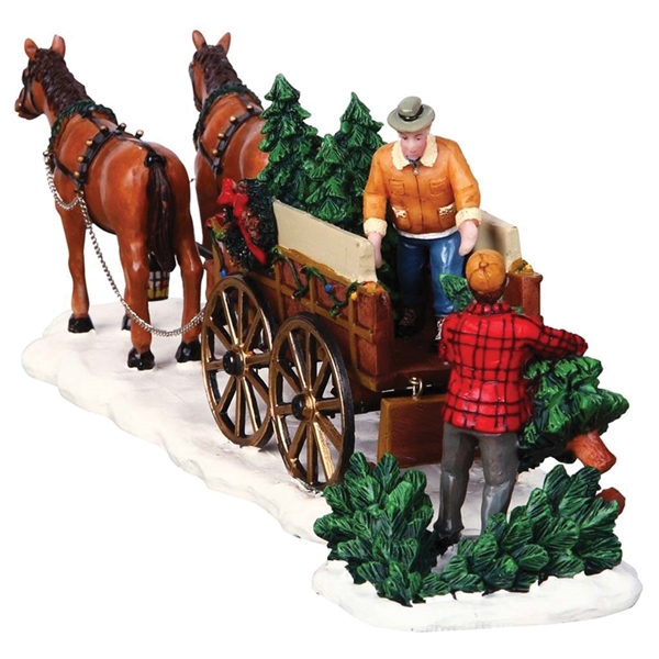 Lemax 43451 Christmas Tree Wagon, 3.86 in H - 4