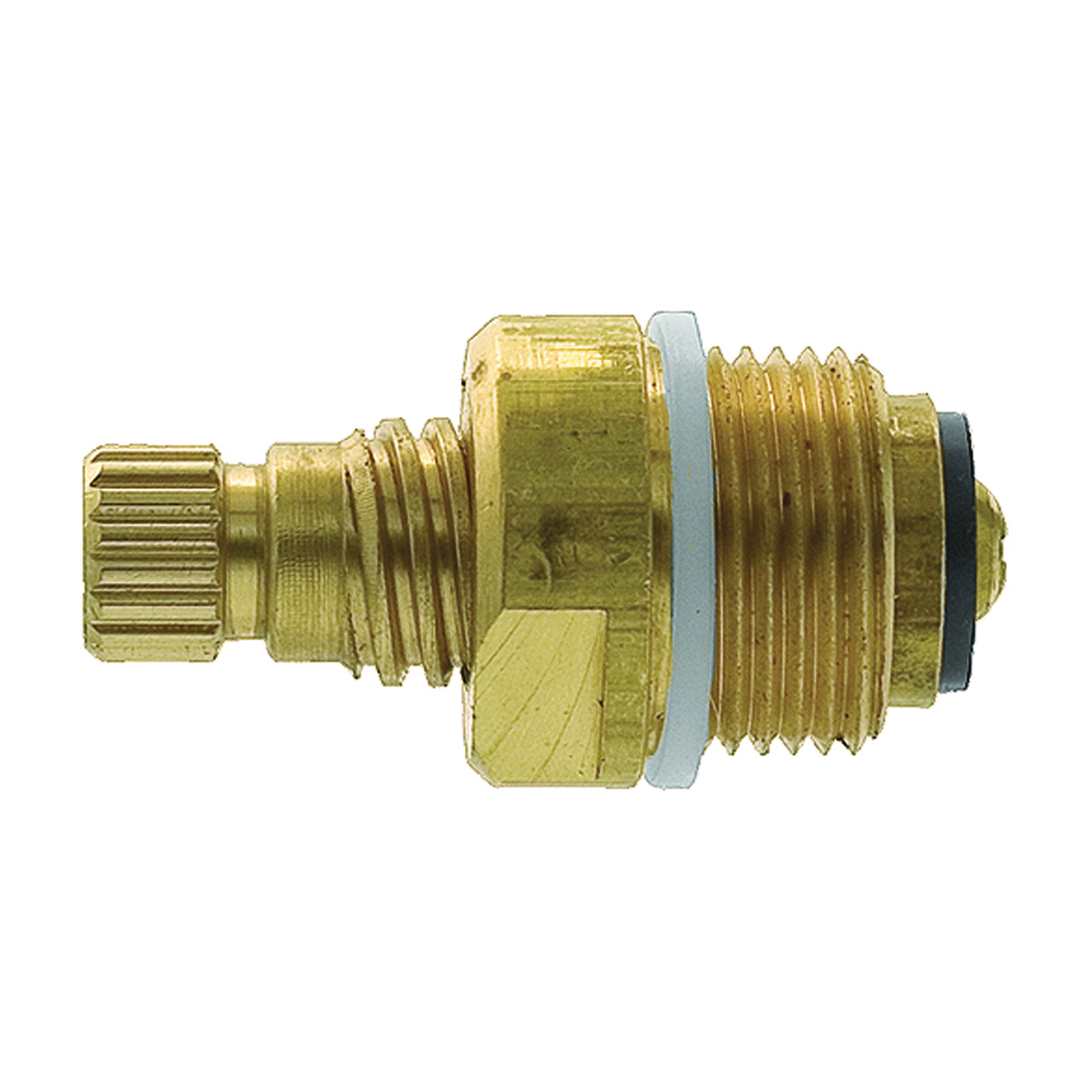 15918B Faucet Stem, Brass, 1-11/16 in L, For: Streamway Two Handle Bath Faucets