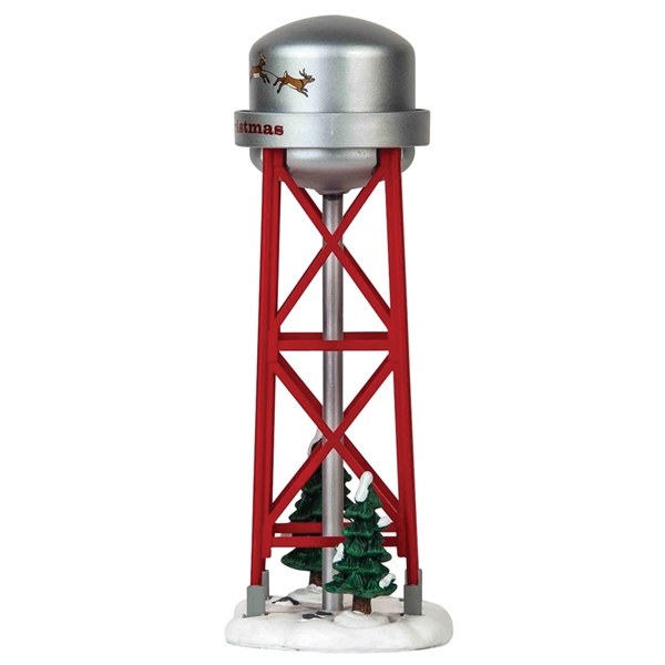 Lemax 63283 Water Tower, 7.17 in H, Polyresin Plastic - 2