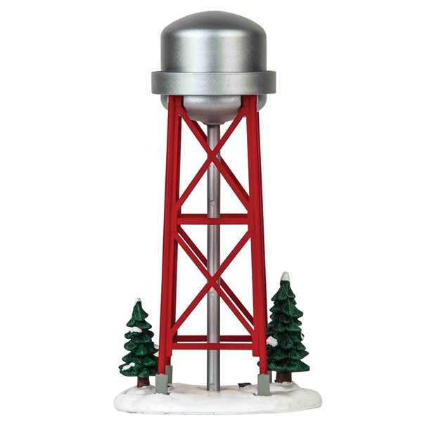Lemax 63283 Water Tower, 7.17 in H, Polyresin Plastic - 4