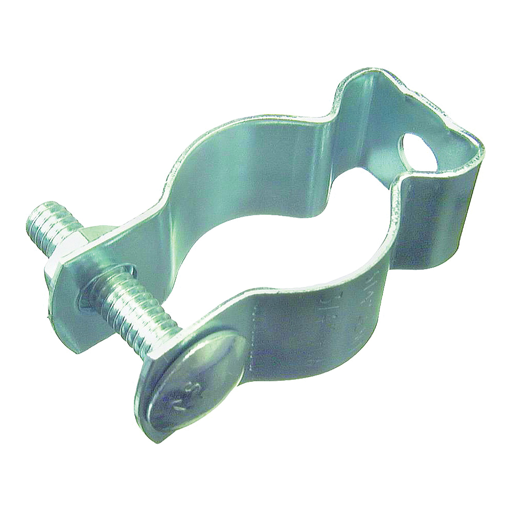 67860 Conduit Hanger, #6, Steel, Zinc-Plated