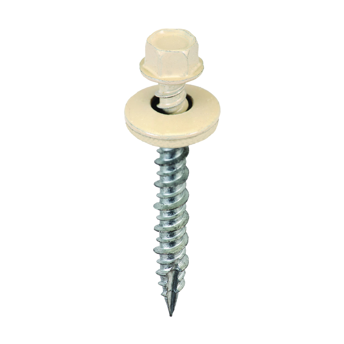 SW-MW15LS250 Screw, #9 Thread, High-Low, Twin Lead Thread, Hex Drive, Self-Tapping, Type 17 Point, 250/BAG