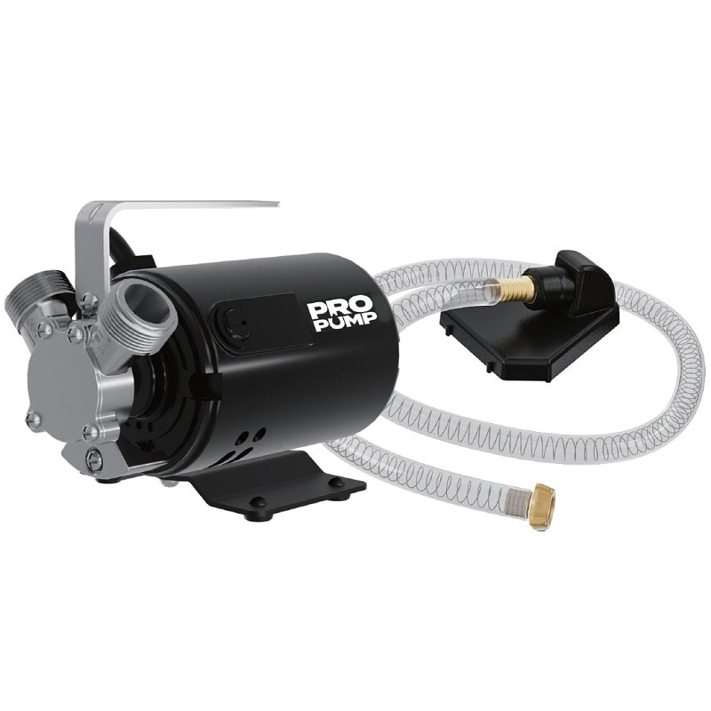 ZE00803 Transfer Pump, 1-Phase, 1.8 A, 115 V, 1/10 hp, 3/4 in Outlet, 360 gph, Aluminum/Brass