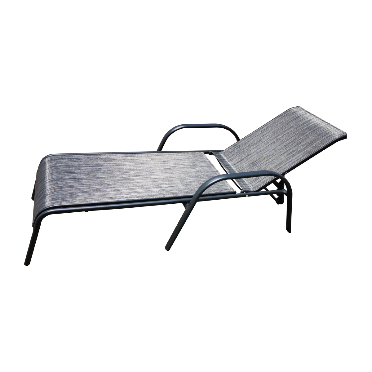 Seasonal Trends 50666 Lounge Chair, 25.59 in OAW, 75.98 in OAD, 37.40 in OAH, 5 -Position, Aluminum Frame - 1