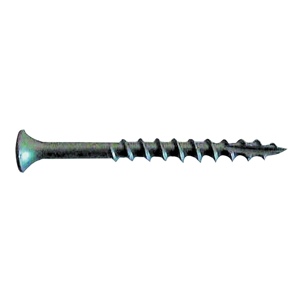 06A Series 06A125P Screw, #6 Thread, 1-1/4 in L, Bugle Head, #2 Drive, Steel, Phosphate