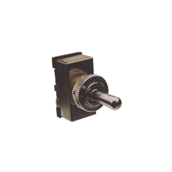 45100 Toggle Switch, 20 A, 12 V, Screw Terminal, Brass Housing Material, Tan