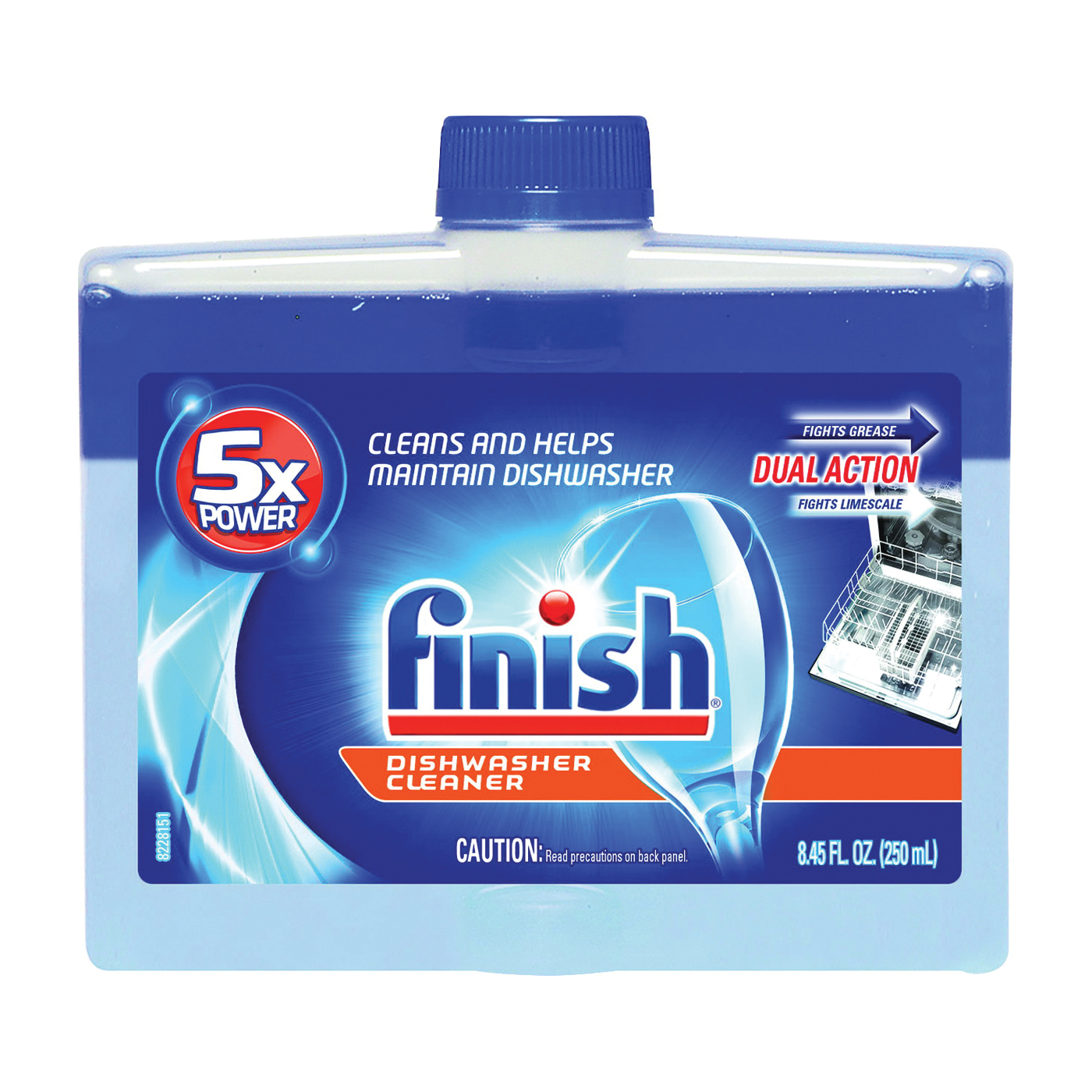 95315 Dishwasher Cleaner, 8.45 oz Bottle, Liquid, Perfumed