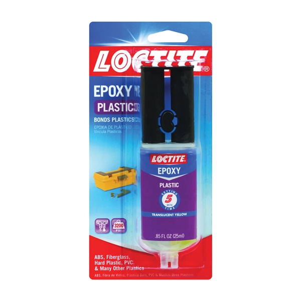 1360788 Epoxy Plastic Bonder, Liquid, 25 mL Syringe