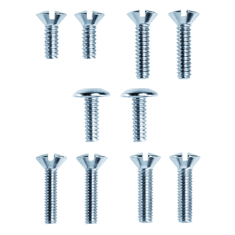 Danco 88356 Faucet Handle Screw Kit, Stainless Steel, Chrome Plated