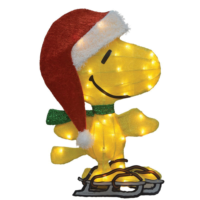 Productworks LLC 46356 LED Skating Woodstock Yard Art, 2D, 24 in