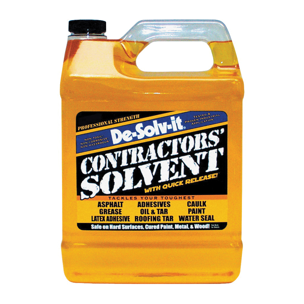 10151/52 Contractor Solvent, Liquid, Citrus, Clear/Orange, 1 gal, Can