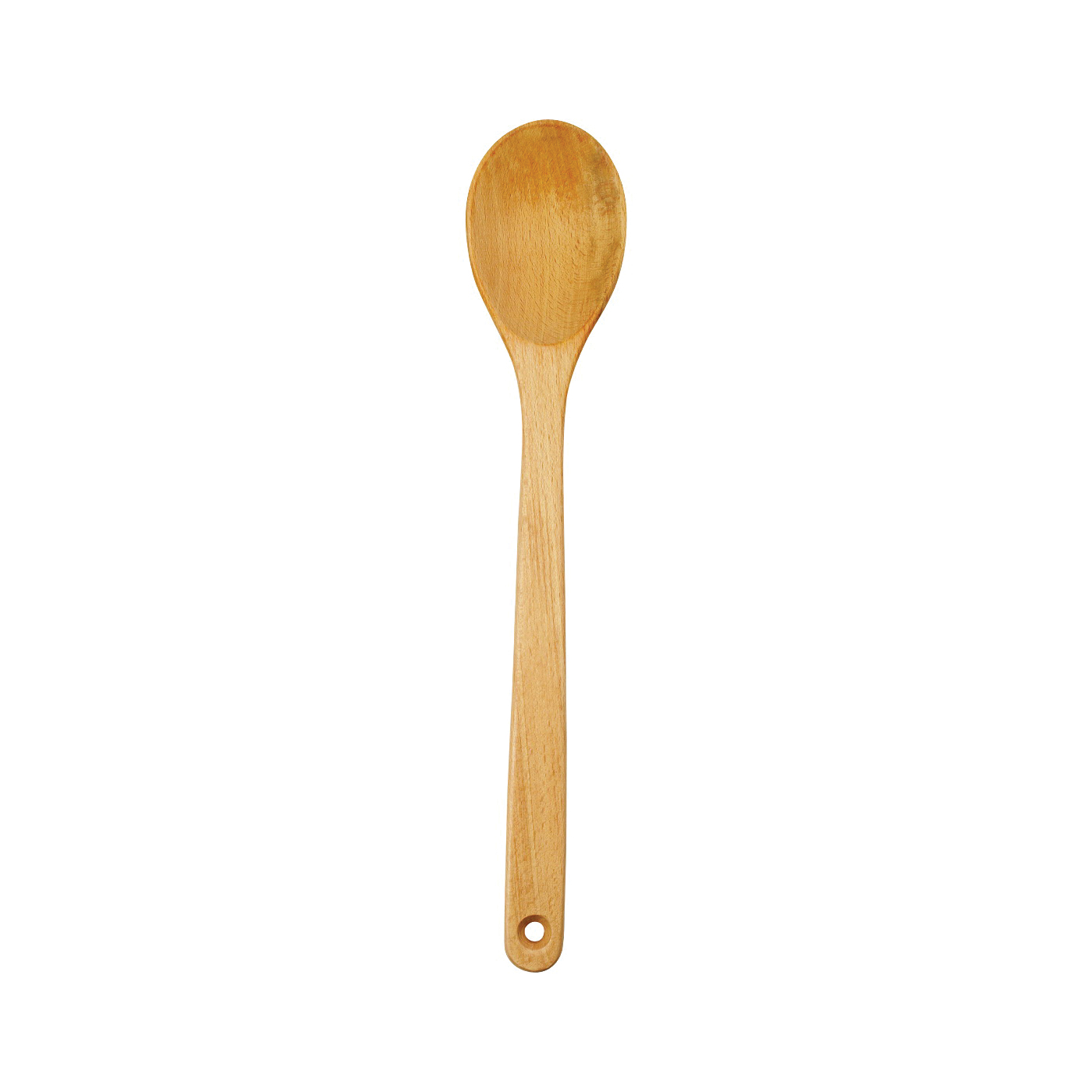 1058024 Non-Stick Large Spoon, 12.4 in OAL, Beechwood, Natural Oil