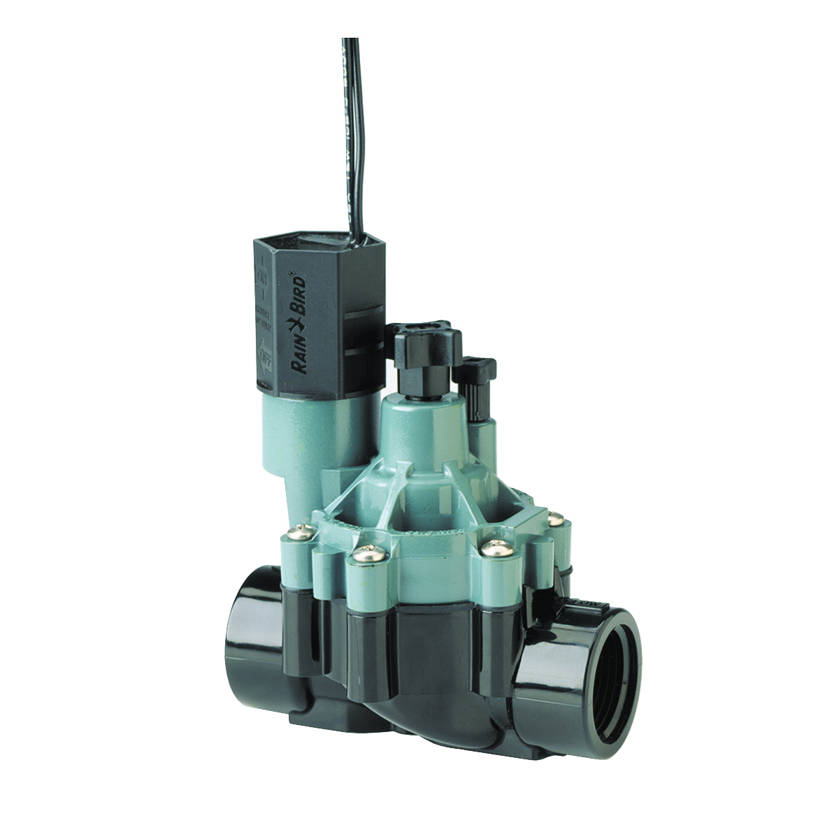CPF100 Sprinkler Valve with Flow Control, 30 A, 24 V, 1 in, FNPT x FNPT, 0.2 to 22 gpm, Plastic Body