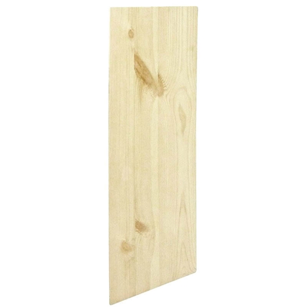 WS30-PFP Wall End Panel, 30 in L, Pine Wood