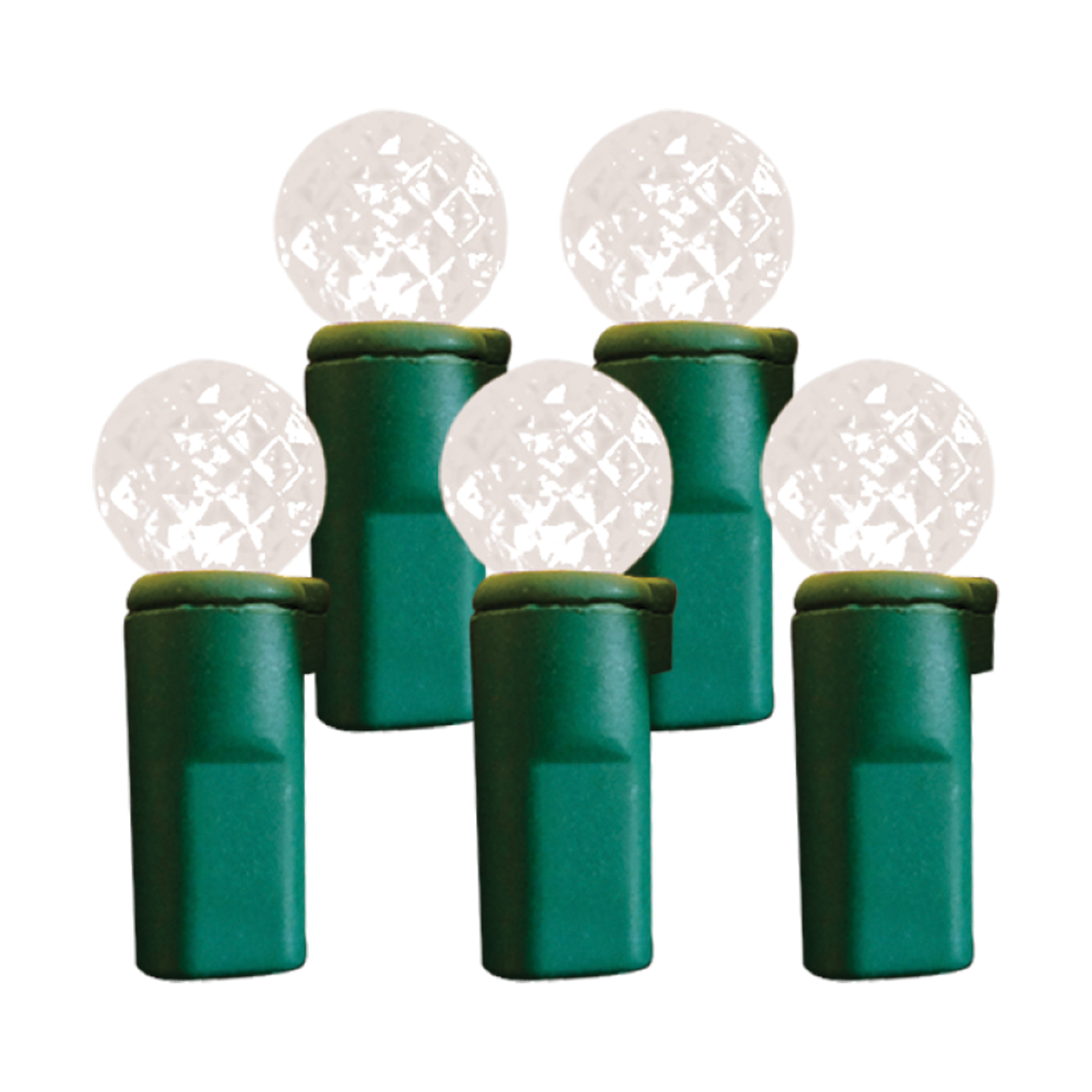 Hometown Holidays 2339-02 Light Set, 4.8 W, 70-Lamp, LED Lamp, Pure White Lamp, 25,000 hr Average Life - 1