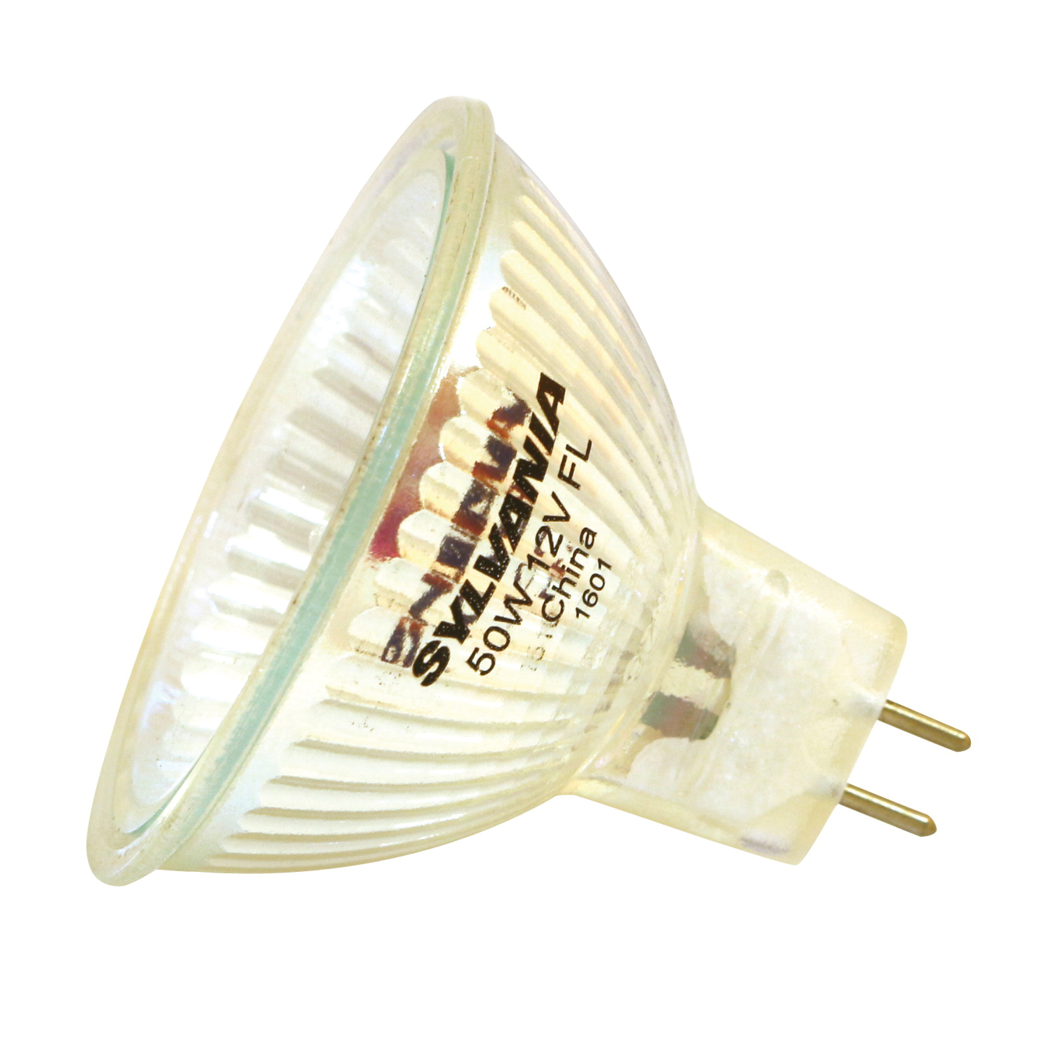 58516 Halogen Bulb, 50 W, GU5.3 Lamp Base, MR16 Lamp, 600 Lumens, 3000 K Color Temp, 2000 hr Average Life