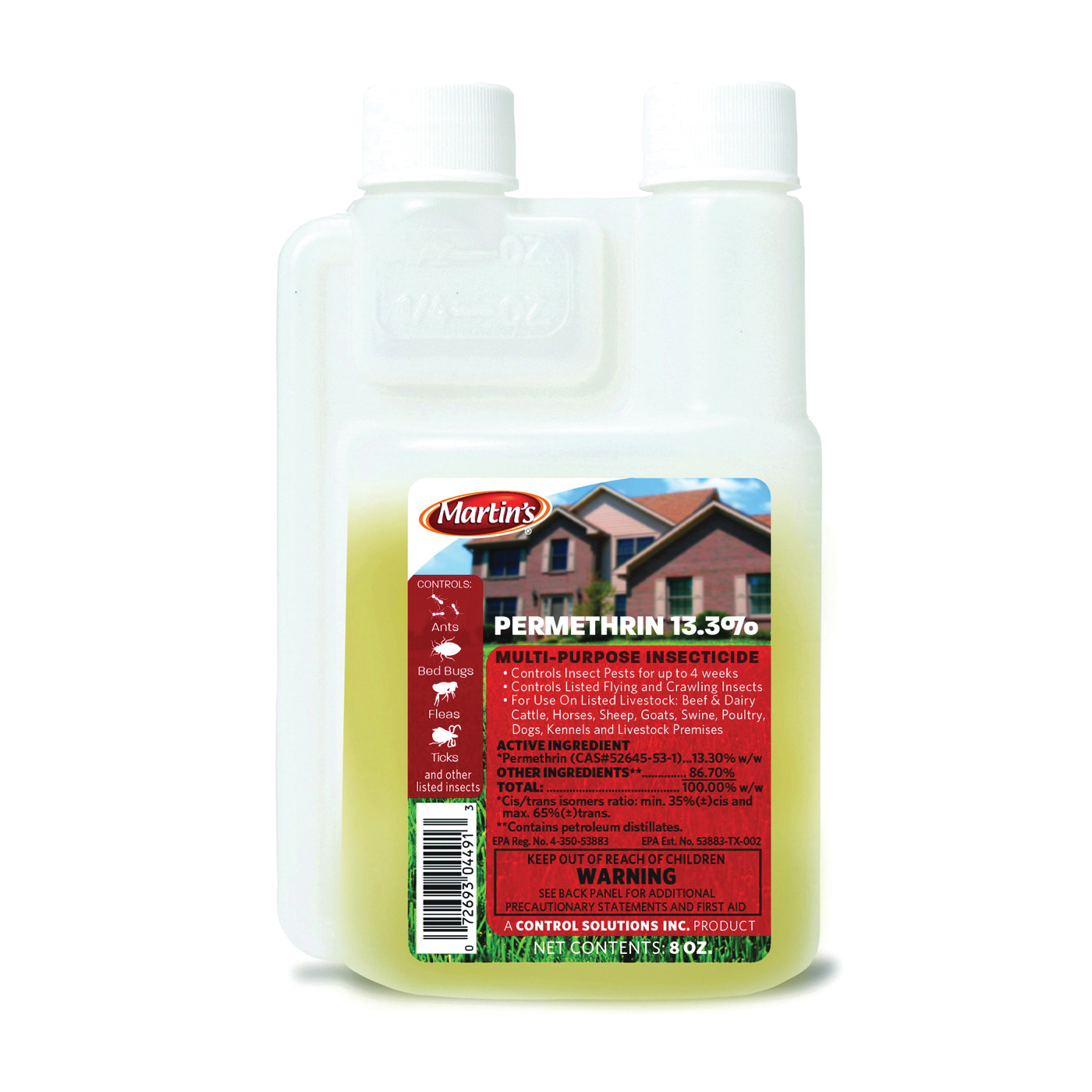 82004491 Insecticide, Liquid, Spray Application, 8 oz
