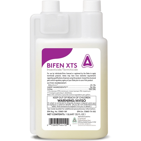 Bifen XTS 82004441 Insecticide and Termiticide, Liquid, 1 qt Bottle