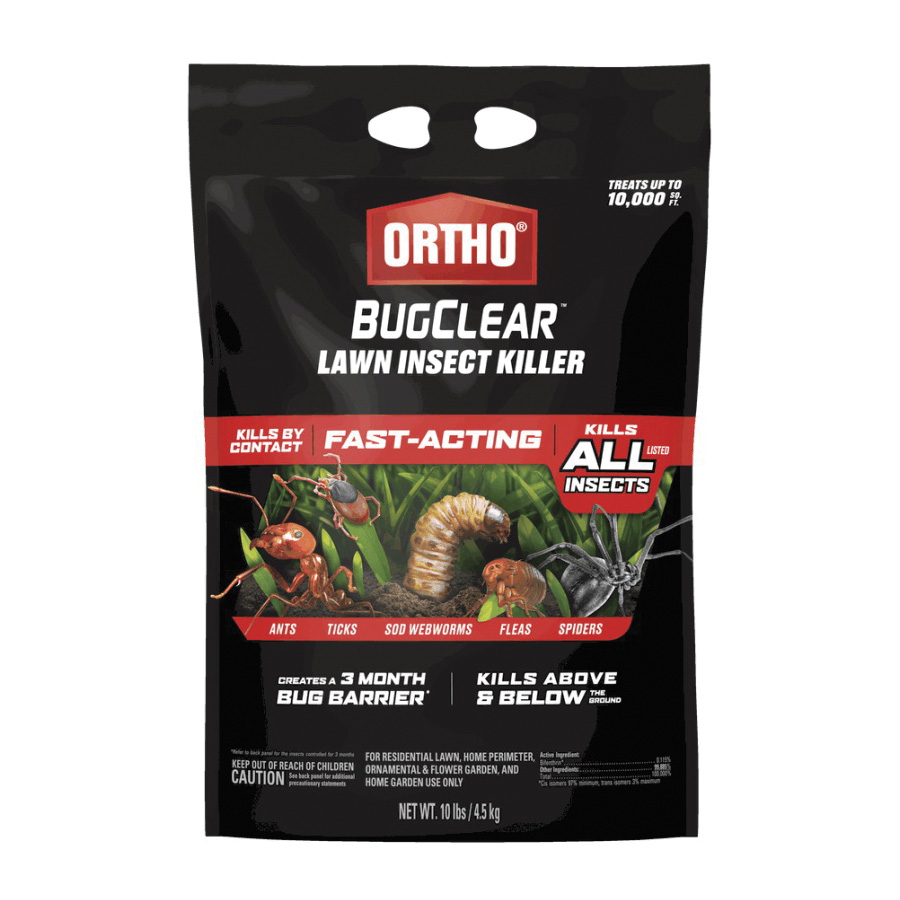 Ortho 450910 Insect Killer, Solid, Spreader Application, 20 lb Bag