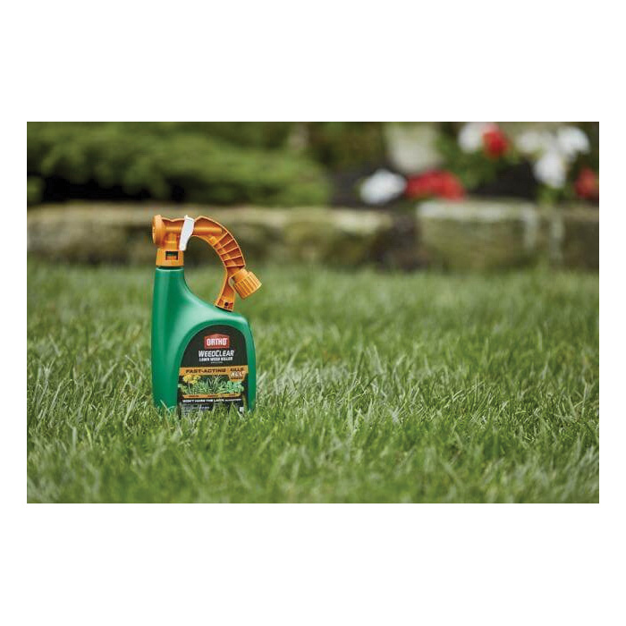 Ortho WEEDCLEAR 447805 Lawn Weed Killer, Liquid, Spray Application, 32 oz Bottle - 5