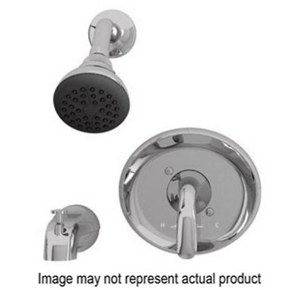 Cadet Suite Series 9091512.295 Tub and Shower Faucet, Adjustable Showerhead, 2 gpm Showerhead