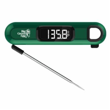 Big Green Egg 119575 Thermometer, -40 to 572 deg F, LCD Digital Display, Stainless Steel Probe Material - 2