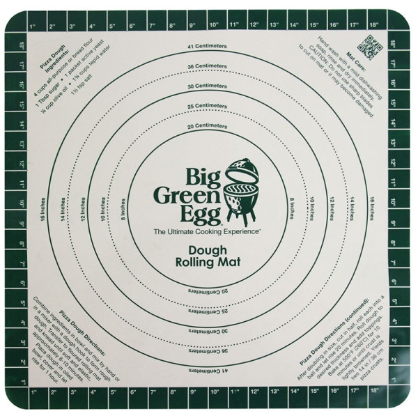 Big Green Egg 114167 Dough Rolling Mat, Silicone