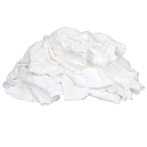 10520PB Compressed Rag, Cotton, White