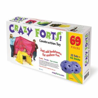 Crazy Forts CF1 Construction Toy, 5 years and Up, Plastic, 69-Piece - 1