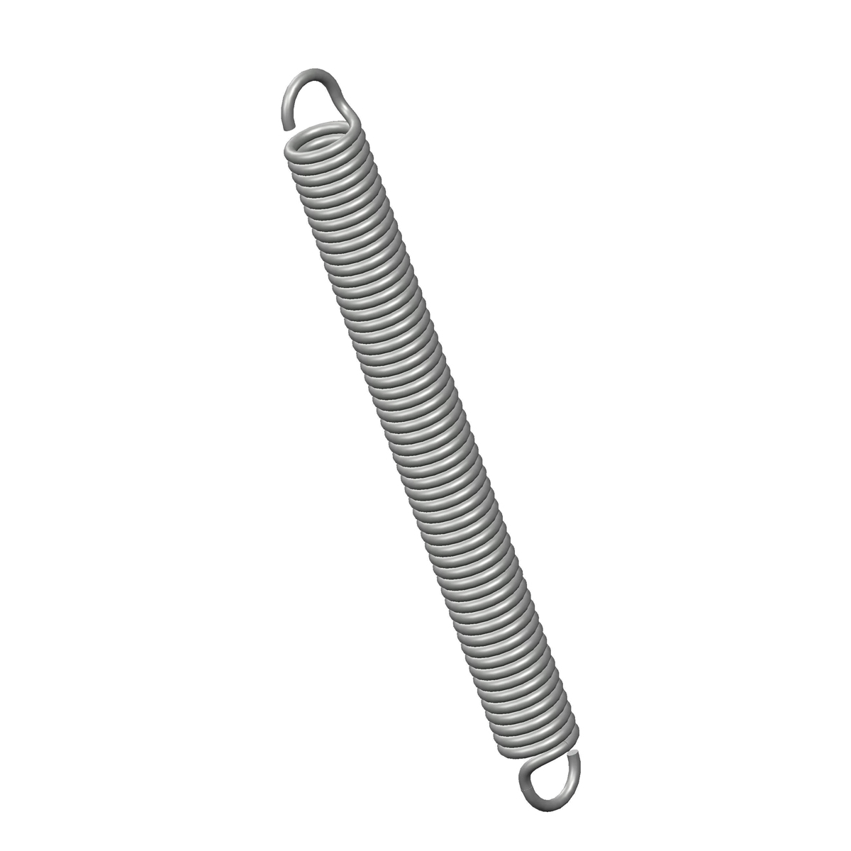 CSC C-600 CSC C-600 Extension Spring, 9 in L, Zinc, 0.135 in Wire - 1