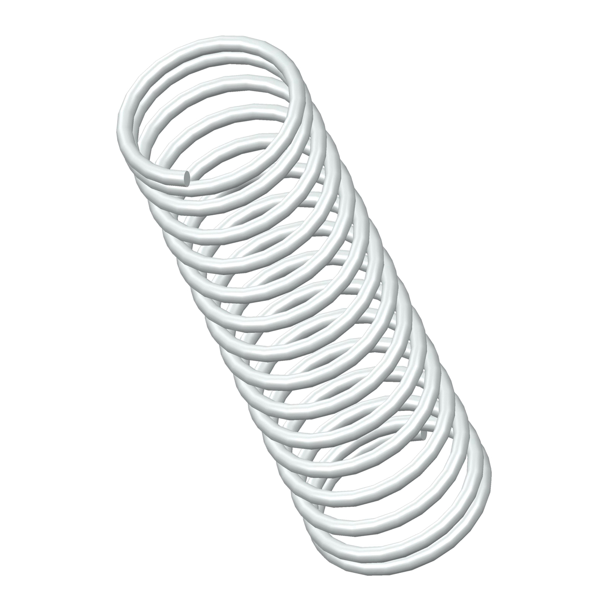 CSC C-279 CSC C-279 Compression Spring, 1.41 in L, Stainless Steel, 0.091 in Wire, Closed/Ground End - 1