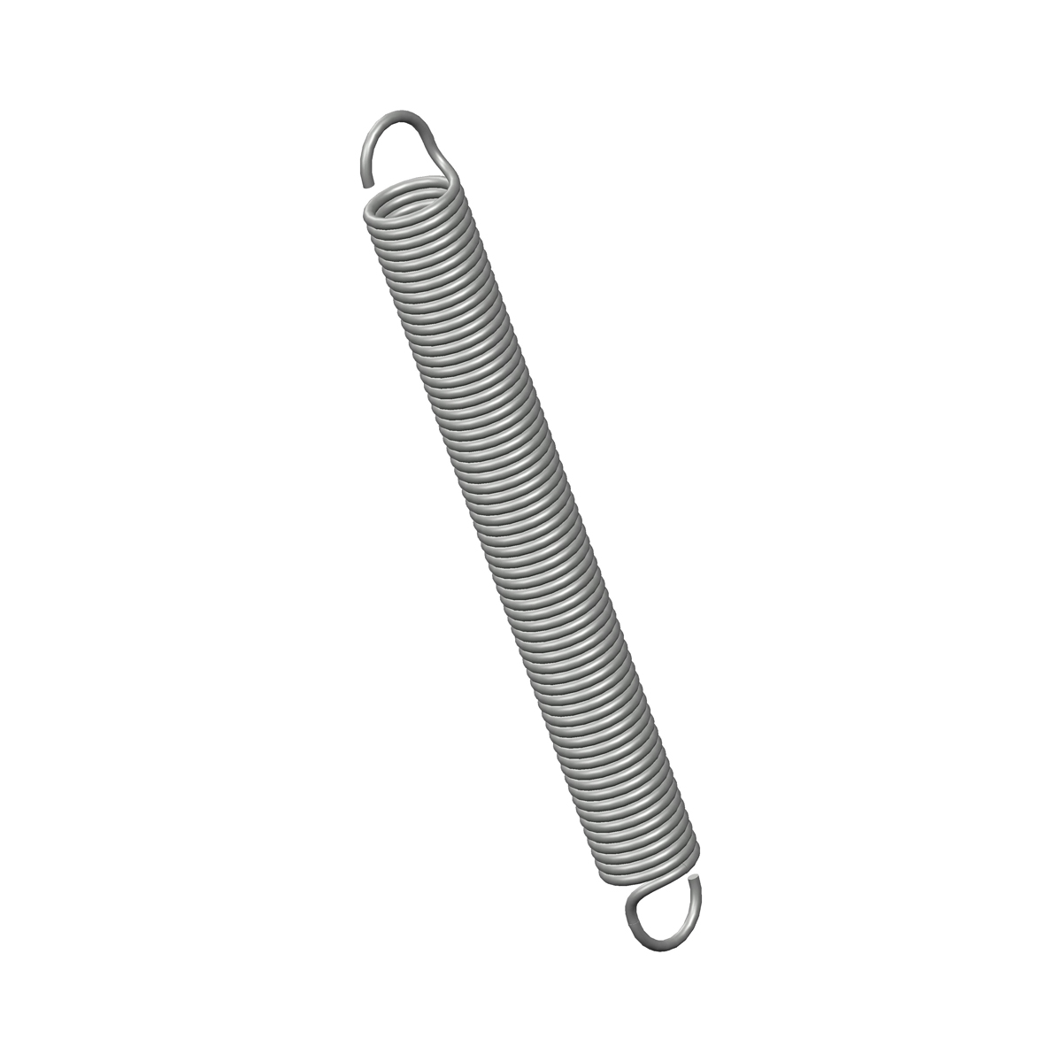 CSC C-628 CSC C-628 Extension Spring, 14 in L, Zinc, 0.177 in Wire - 1