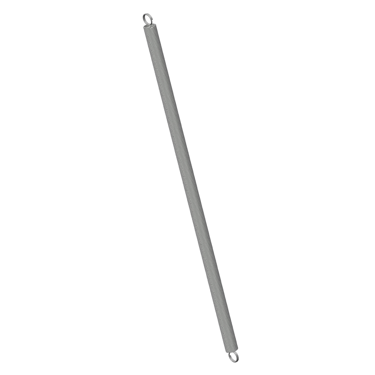 CSC C-654 CSC C-654 Extension Spring, 16-1/2 in L, Zinc, 0.054 in Wire - 1