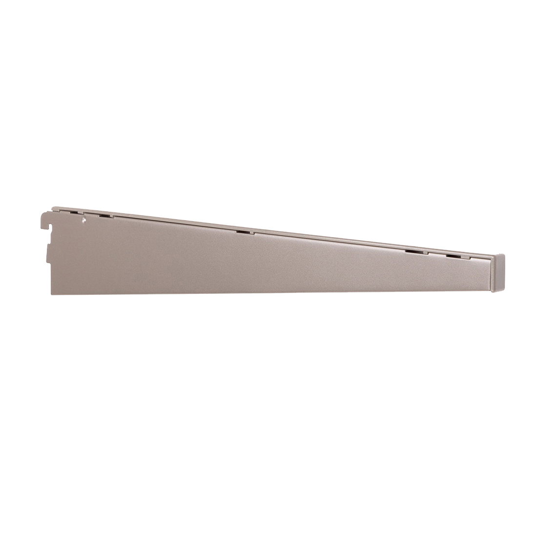 0323-16CN Shelf Bracket, 4 in H, Steel, Champagne Nickel