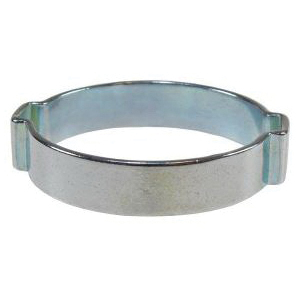 Coilhose EC1518 Coilhose EC1518 Double Ear Clamp, Clamping Range: 0.591 to 0.708 in, Steel, Zinc Plated - 1