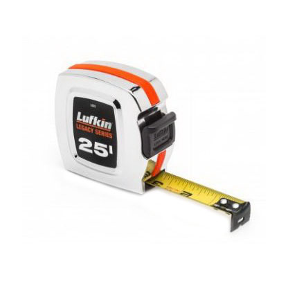Legacy Series L925 Tape Measure, 25 ft L Blade, 1 in W Blade