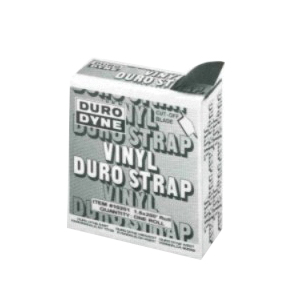 DURO DYNE 10190 Hanging Strap Roll, Lightweight, Vinyl, Black - 1