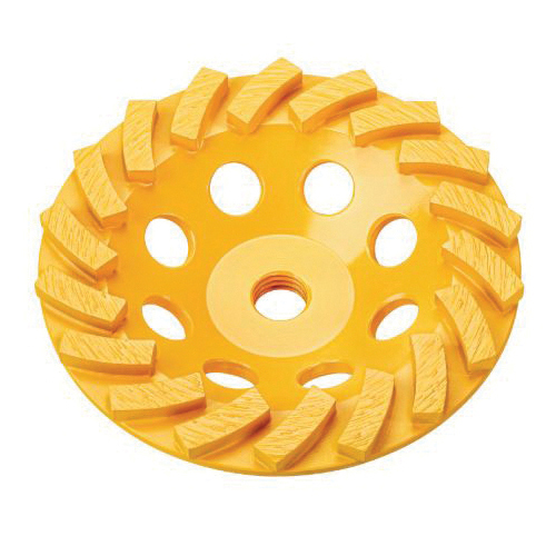 XP Series DW4772T Cup Grinding Wheel, 4 in Dia, 1-3/16 in Thick, 5/8-11 Arbor, Diamond Abrasive