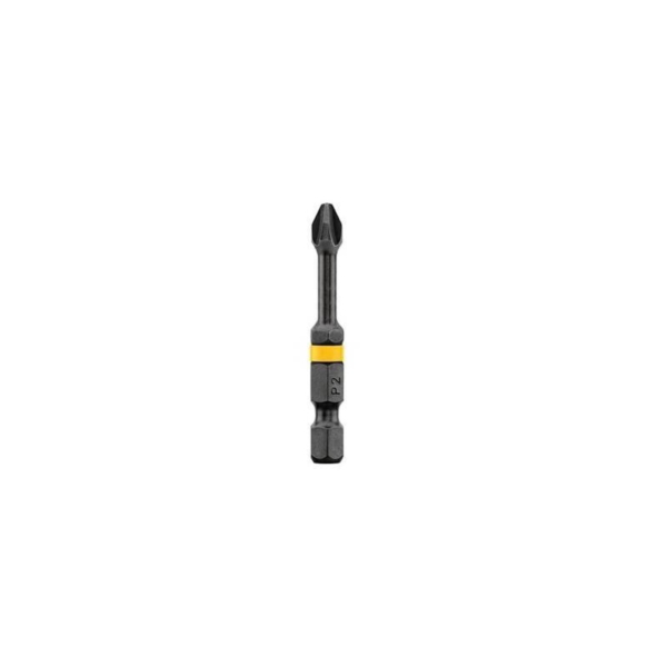 DEWALT DWA2PH2IR5 Insert Bit, #2 Drive, Phillips Drive, 1/4 in Shank, Hex Shank, 2 in L, S2 Modified Steel